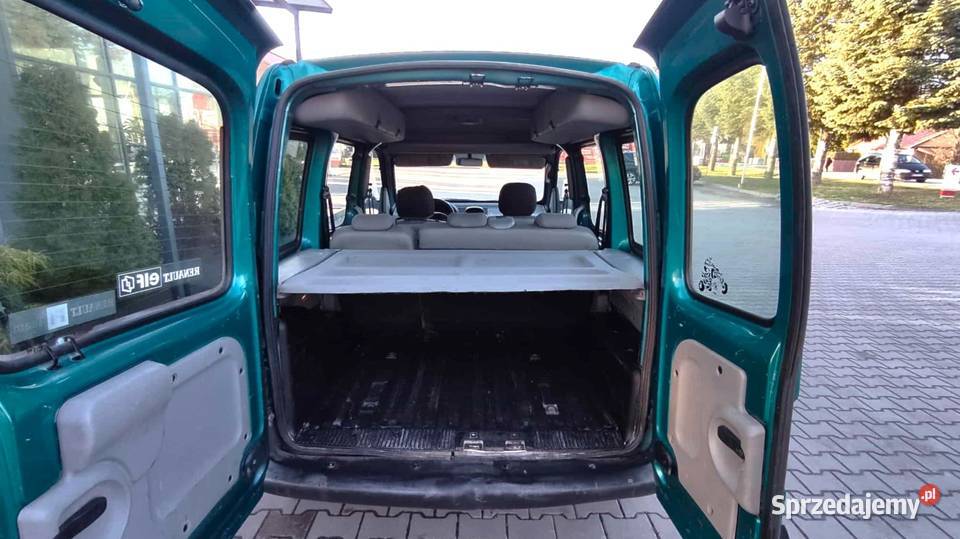 Renault Kangoo Privilege 15 Osobowy Klima Półki manualna Jasło