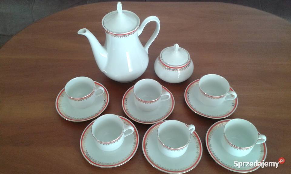 Porcelana Thun Czechosłowacja Angelika Serwis