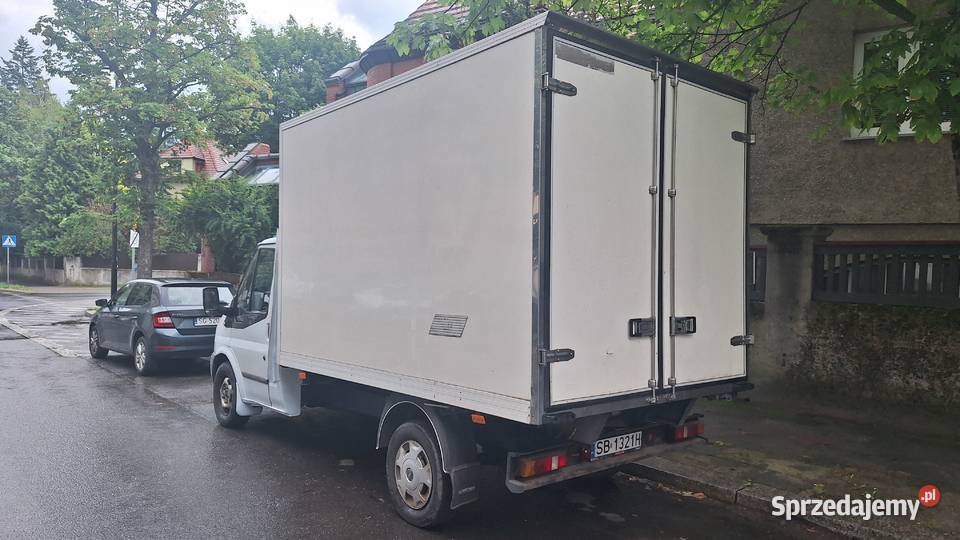 transit 11r skrzynia chłodnia ZAMIANA Blacharce nieuszkodzony śląskie Gliwice