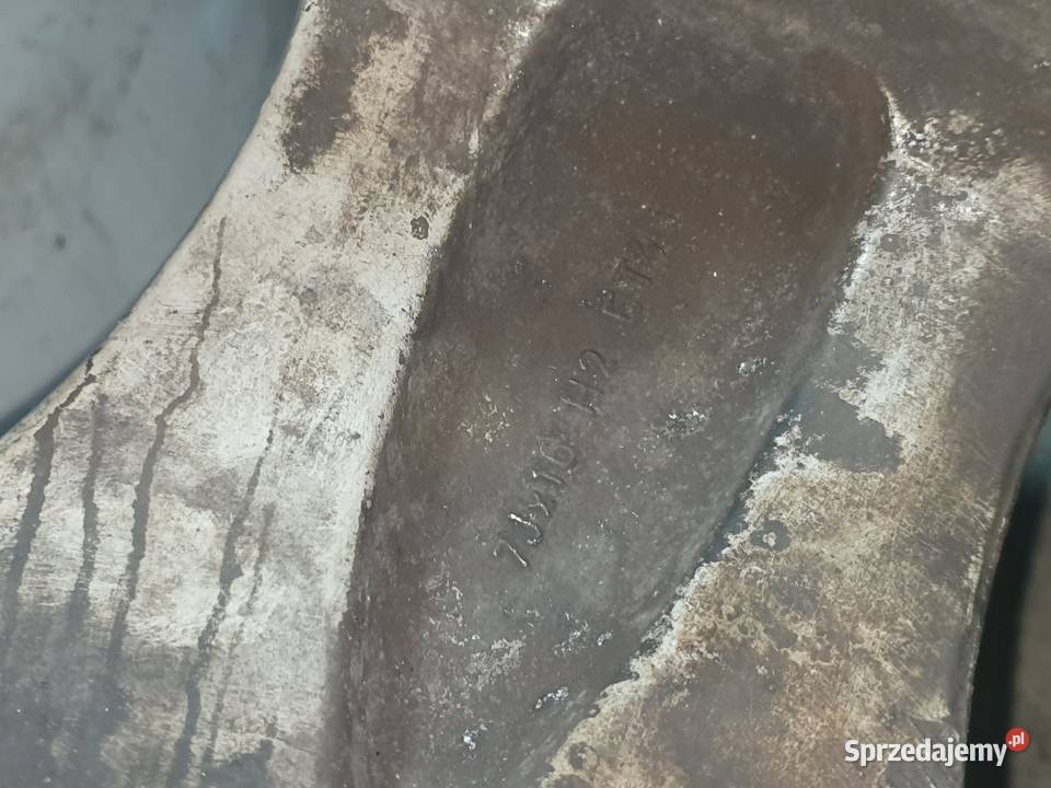 Felgi aluminiowe Audi 7Jx16 ET45 5X112 KOMPLET Ostrołęka sprzedam