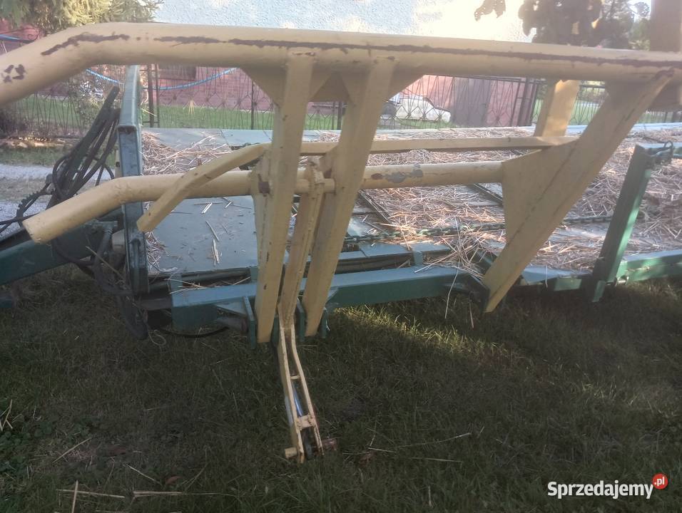 Przyczepa do przewozu bele słomy samozaładowcza Rzędziszowice sprzedam