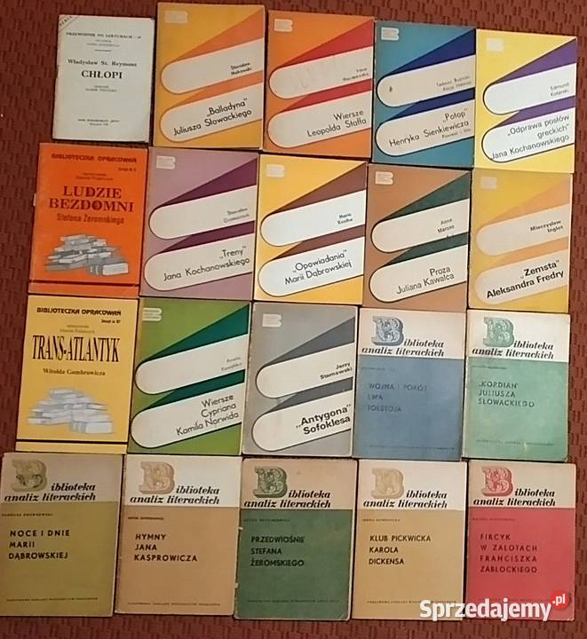 opracowania lektur szkolnych Bukowno