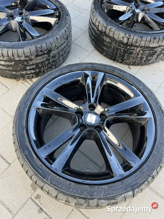 Felgi SEAT 17 czarny połysk opony Fulda 21540 Biedaszków Wielki