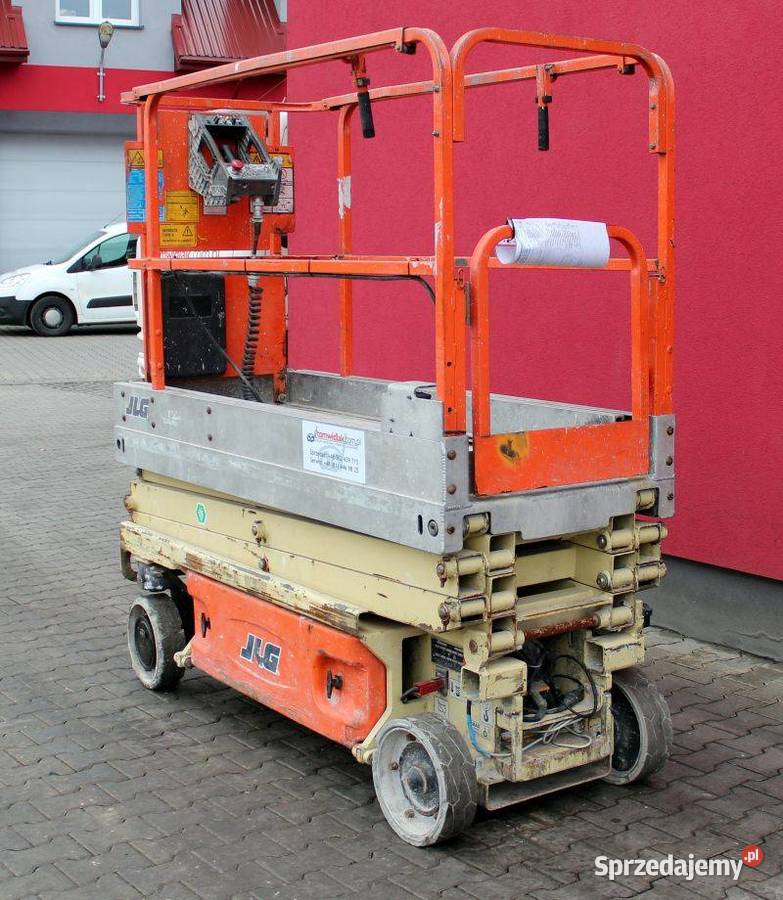 JLG 1930ES nożycowy podnośnik koszowy nowa mazowieckie Warszawa sprzedam
