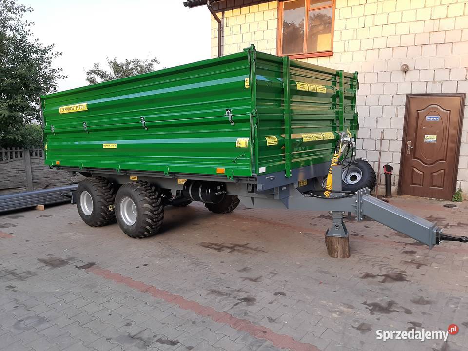Techmont Przyczepa tandem PTTCW 310 10 t Białystok sprzedam