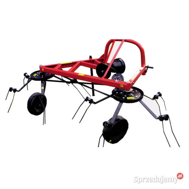 Zgrabiarka pająk przetrząsacz karuzelowy do