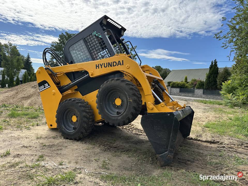 Miniładowarka Bobcat Hyundai HSL6507A Ładna 4x4 Złoczew sprzedam