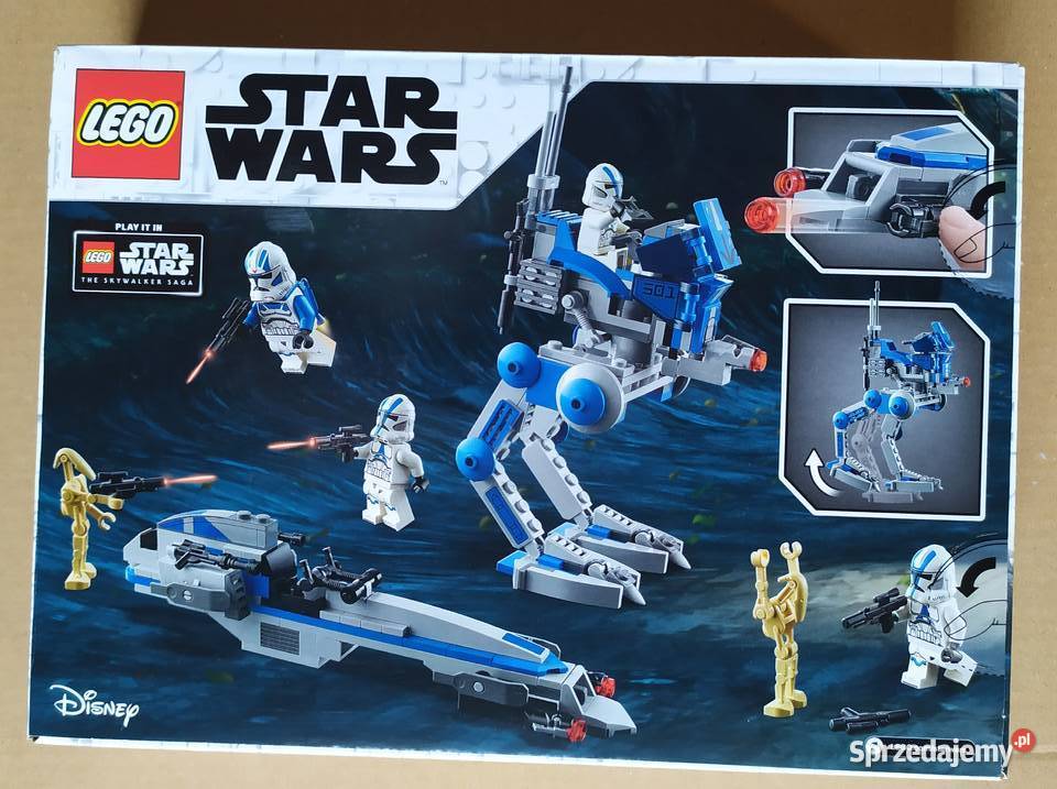 LEGO 75280 Star Wars Żołnierzeklony z 501