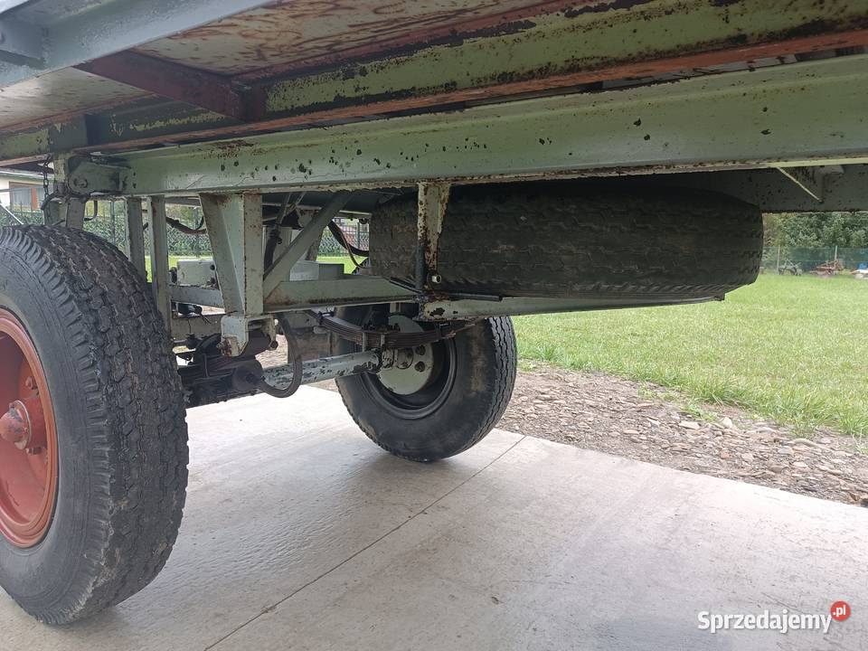 Przyczepa Sanok D732 Wywrotka Zarejestrowana nie Grybów