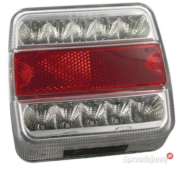 Lampa tylna zespolona LED 1W kwadratowa 12V 18 Kamionna