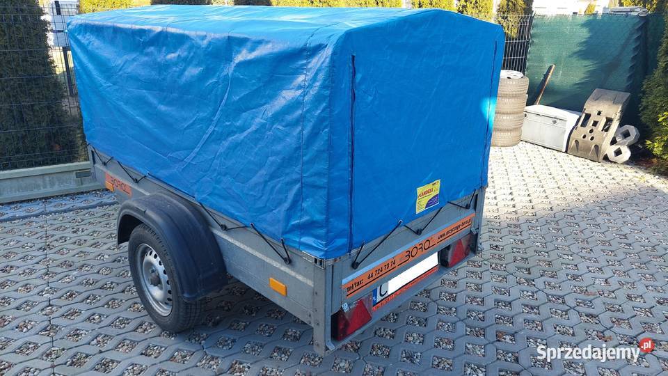 Przyczepka BORO ze stelażem i plandeką sprzedam