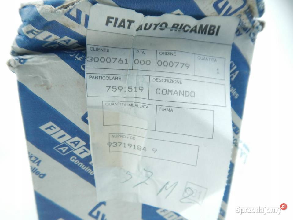 STEROWNIK ECOBOX FIAT PANDA 8503 ORYGINAŁ ASO