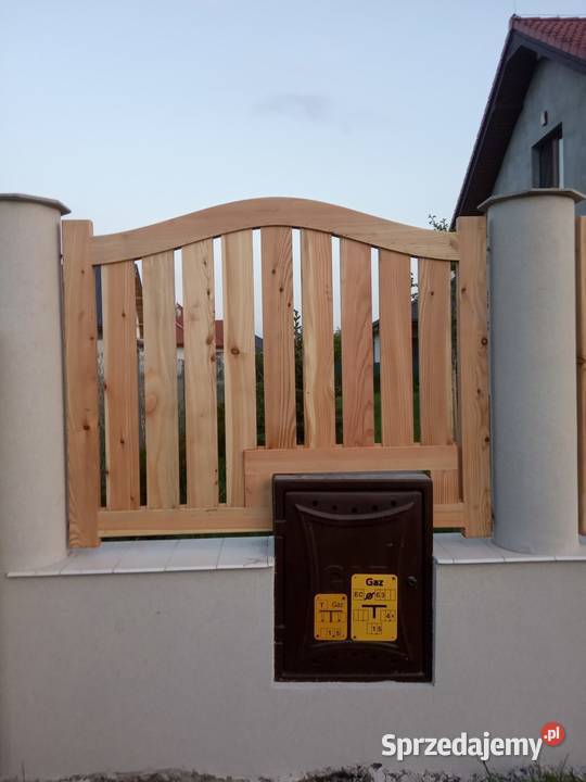 Przęsło drewniane model P1 ogrodzenie Stanpor Stalowa Wola