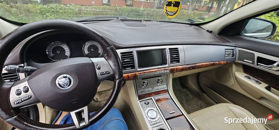 Jaguar XF premium luxury 2008 uszkodzene auto kurtyny powietrzne Oświęcim