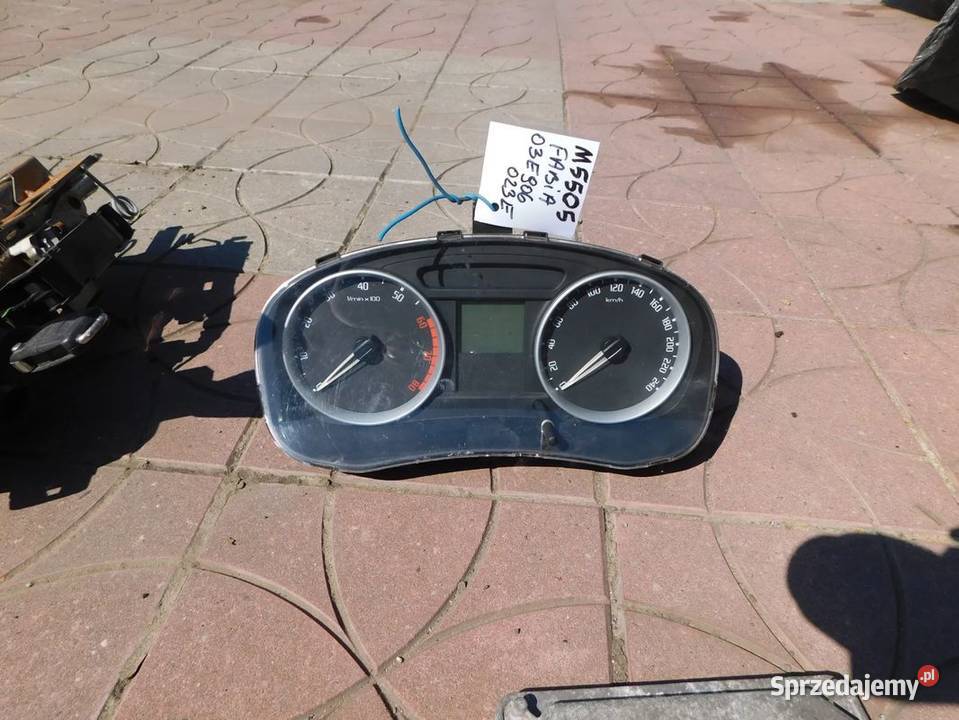 fabia II zestaw startowy 03E906023E M5505 osobowe śląskie