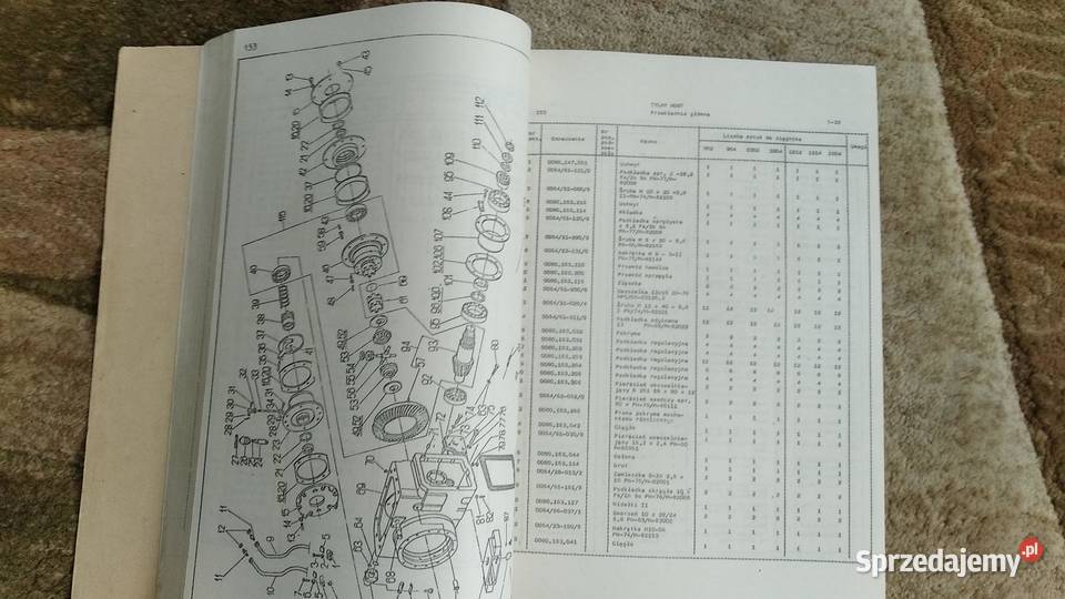 Katalog części ciągnika URSUS 902 904 1002 1004 lubelskie Lublin