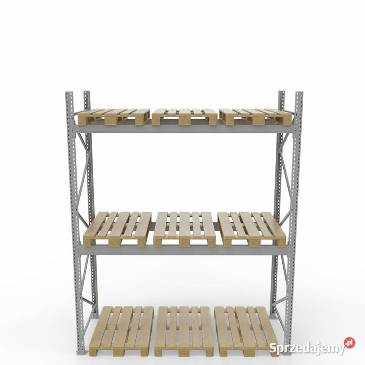 Regał paletowy wolnostojący H350 G110 L270