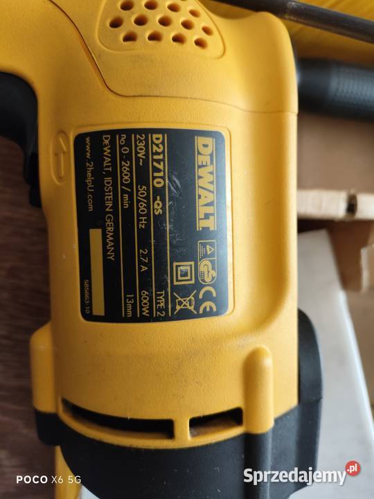 DeWalt D21710 wiertarka udarowa 600W nowa Bolesławiec