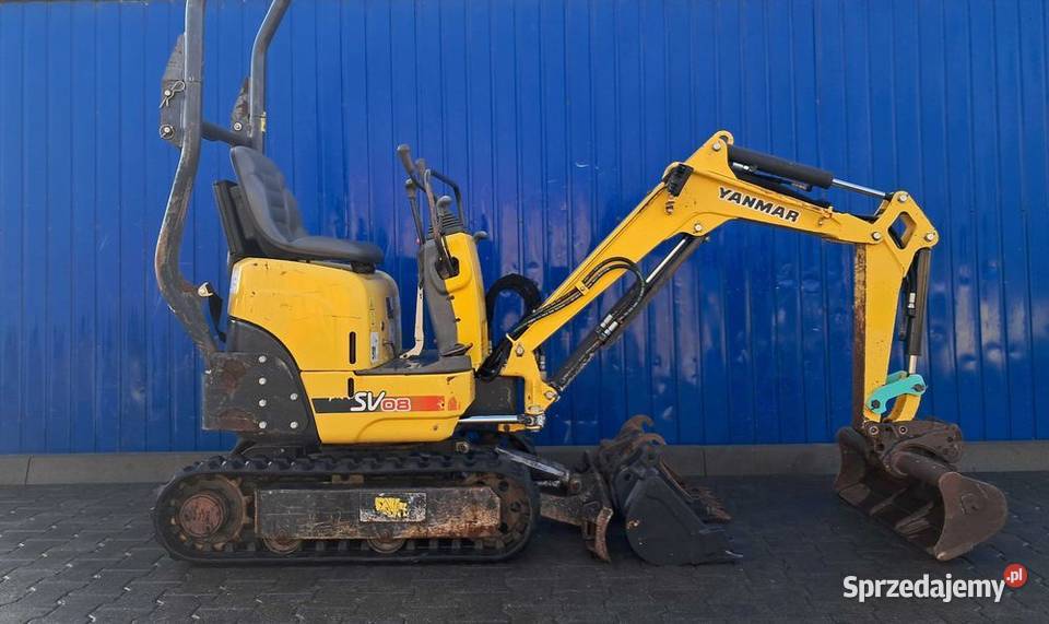 Minikoparka YANMAR SV 08 17r 1t vio 102 jcb 8008