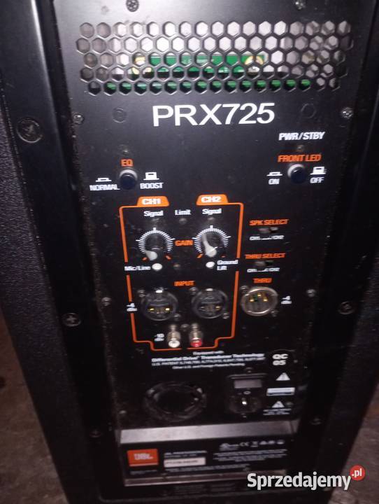 dwie kulumny aktywne estradowe JBL PRX725 Ostrów Wielkopolski