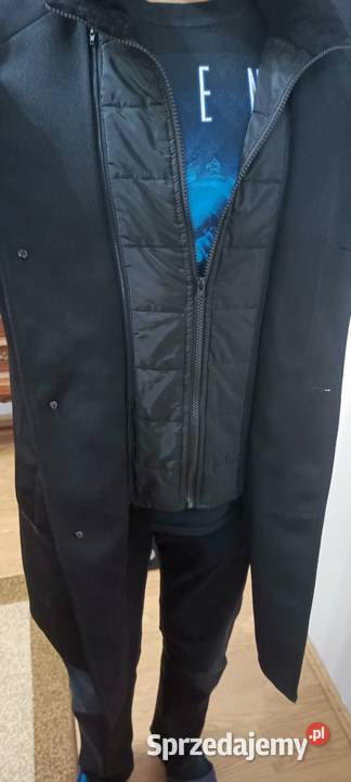 Płaszcz męski Finishley Harding Black Zamość