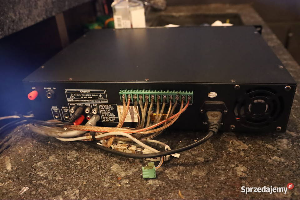 Wzmacniacz MRS PA ZB1006SD USB 6 stref