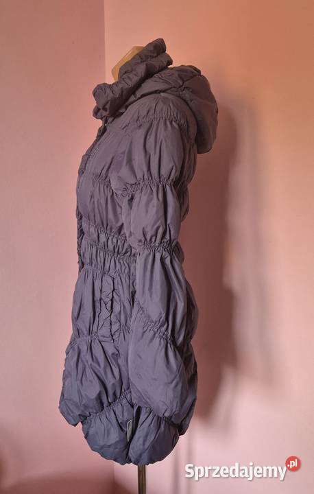 Płaszczyk dziewczęcy niebiesko liliowy rozmiar małopolskie Brzesko sprzedam