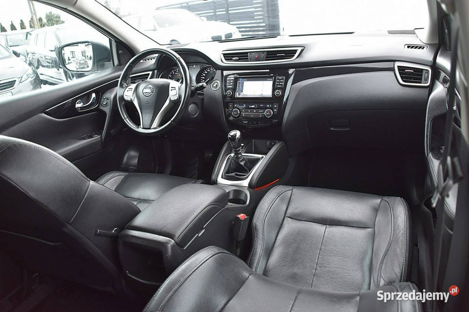 Nissan Qashqai 16DIGT 163 Skóra Led Navi Kamera wielofunkcyjna kierownica mazowieckie