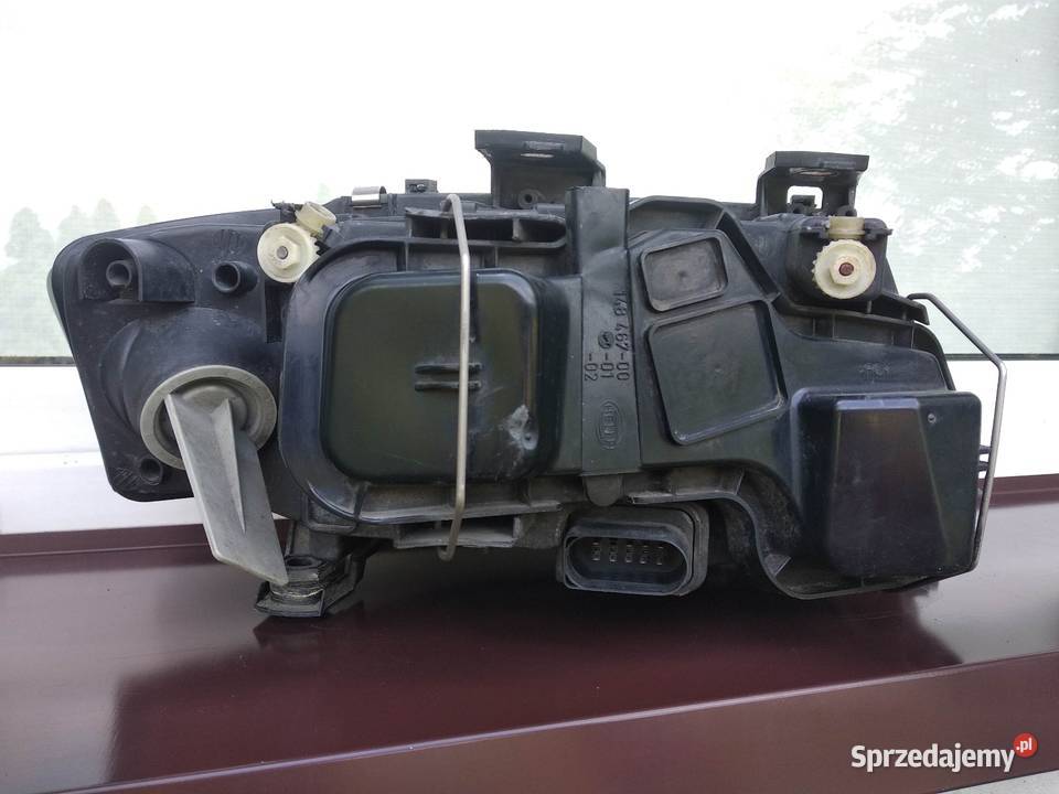 Audi A6 C5 lampy przednie reflektory prawy lewy łódzkie Sieradz