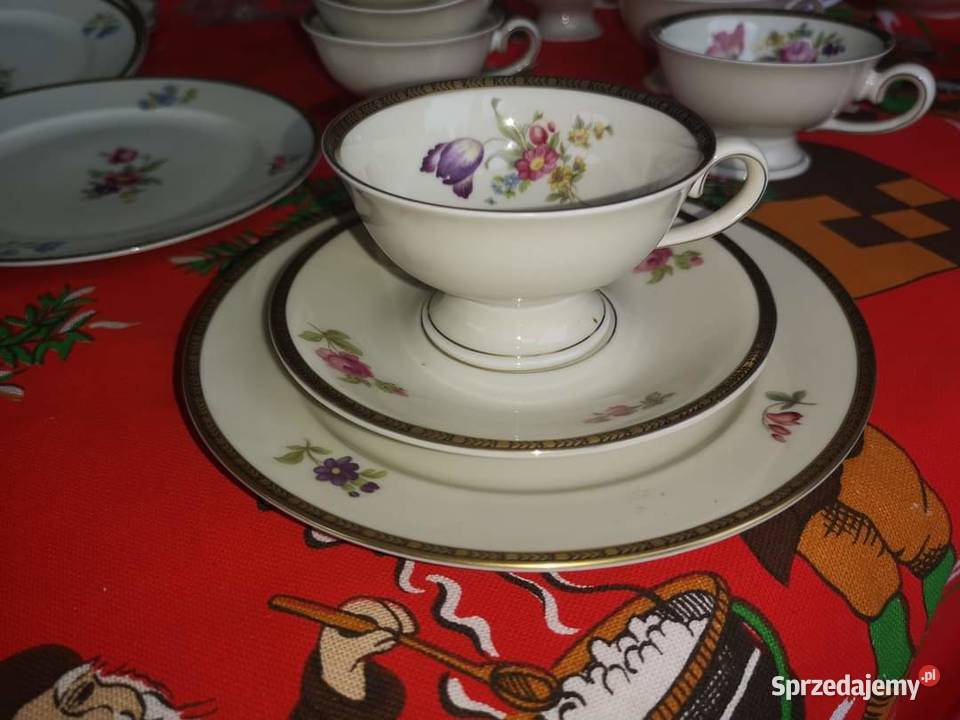 Filiżanka z talerzykiem Eschenbach Bavaria Gdańsk