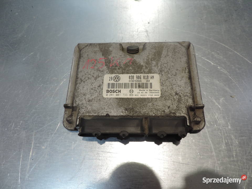 GOLF IV 19 TDI 125 STEROWNIK SILNIKA KOMPUTER Komputery Nowy Sącz