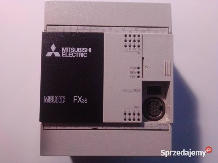 Sterownik Mitsubishi FX3S20MTDSS panel E1012 Dominowo