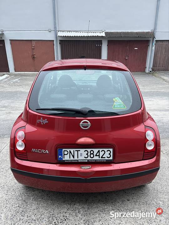 Nissan Micra 12 benzyna w pełni sprawny OKAZJA manualna lubuskie Zielona Góra