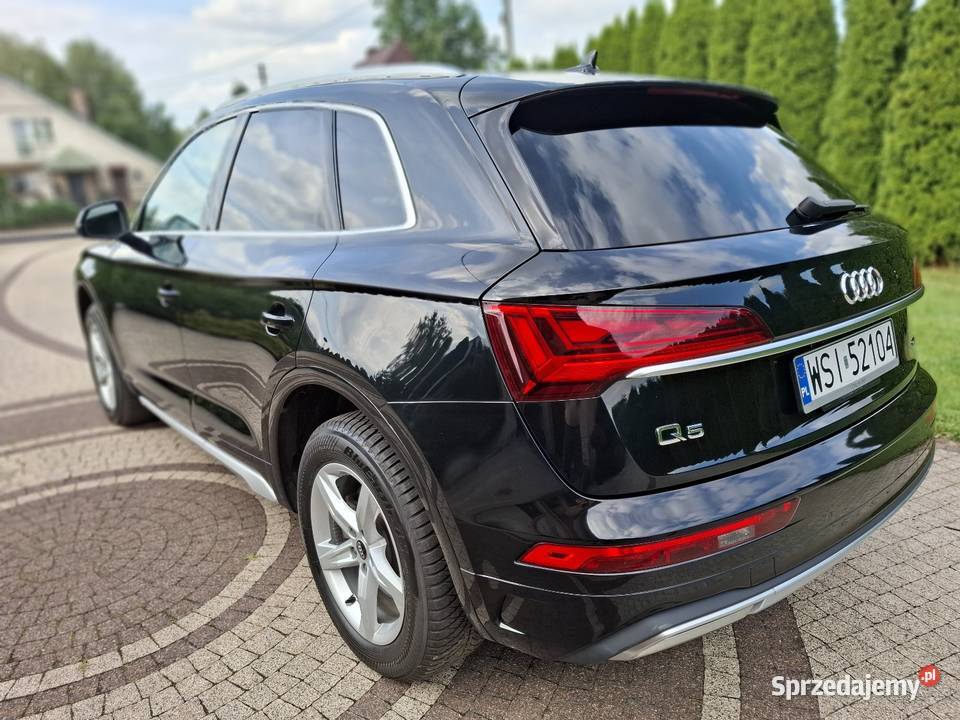 Piekna Audi q5 2 0 bwnzyna 265 2021 r automatyczna Siedlce