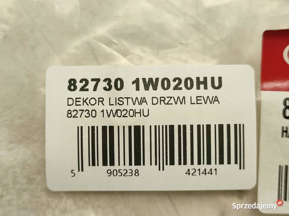 LISTWA DRZWI WEW LEWY PRZÓD KIA RIO 20112014 lubelskie