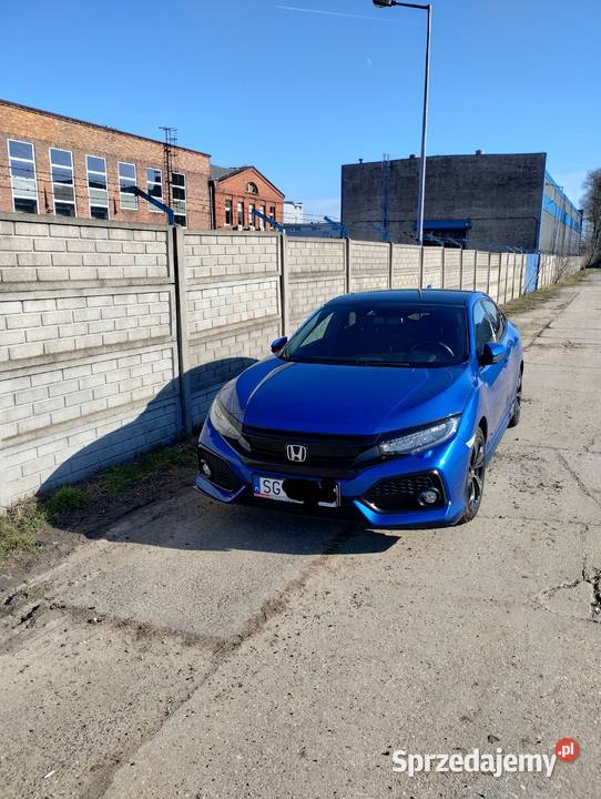 Honda Civic benzyna 15 VTEC Turbo Moc 182 Gliwice