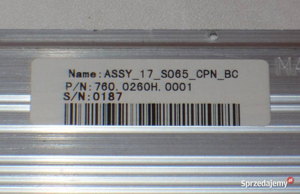 Listwy LED STO650A5866LEDL i STO650A5866LEDR Lublin