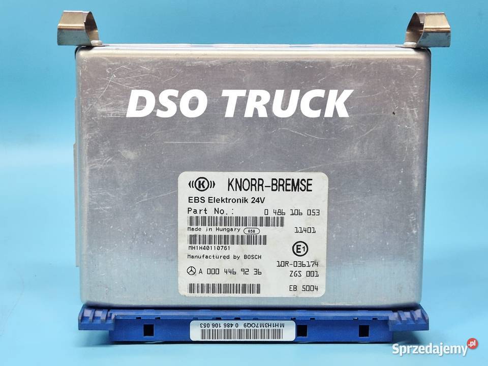 Sterownik Modul EBS A0004469236 Knorr 0486106053 ciężarowe Części samochodowe