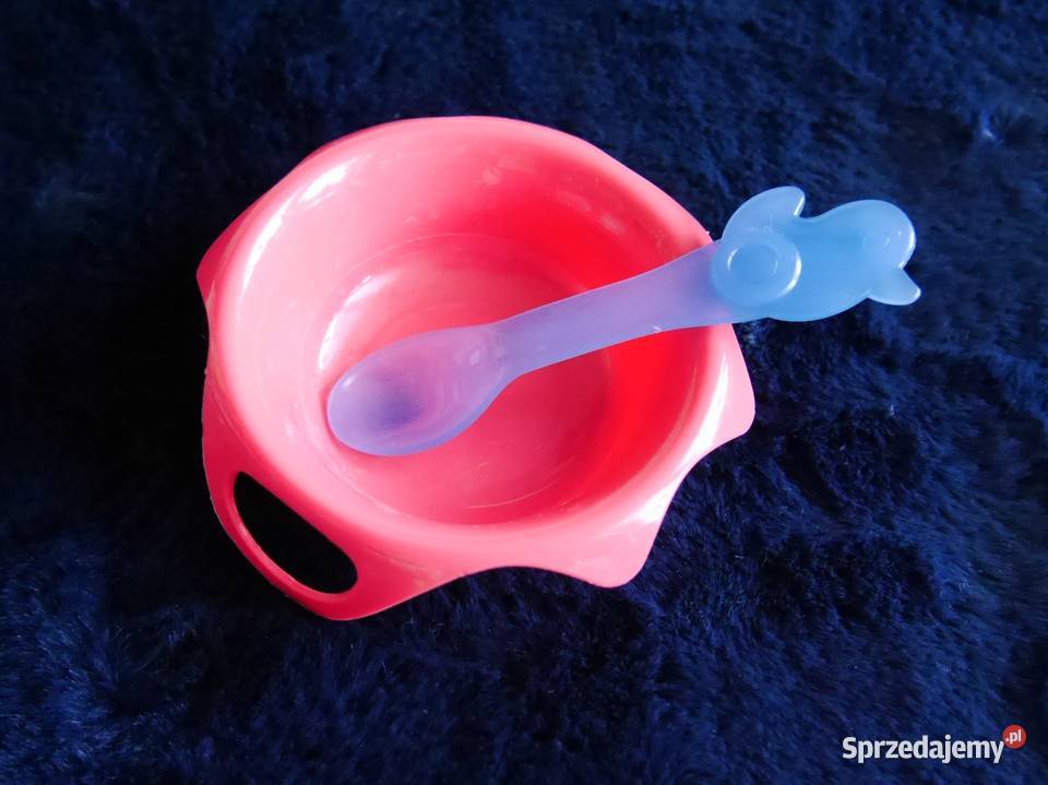 Baby Born miseczka z łyżeczką lalki czerwona czerwony Wrocław