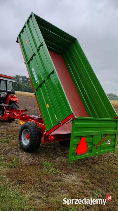 Przyczepa wywrotka jednoosiowa Przyczepy rolnicze lubelskie Łuków