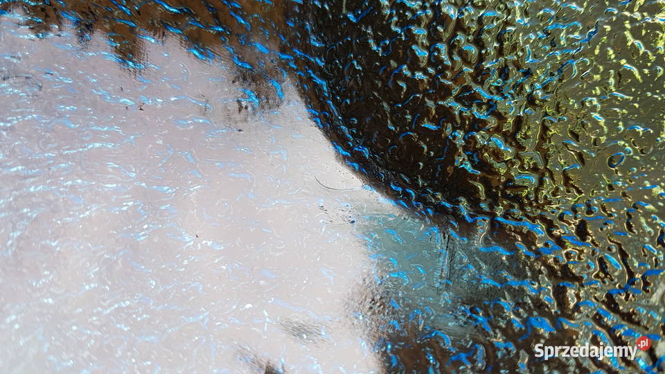 Misa miska Sahara Ząbkowice kolorowe szkło PRL Dąbrowa Górnicza