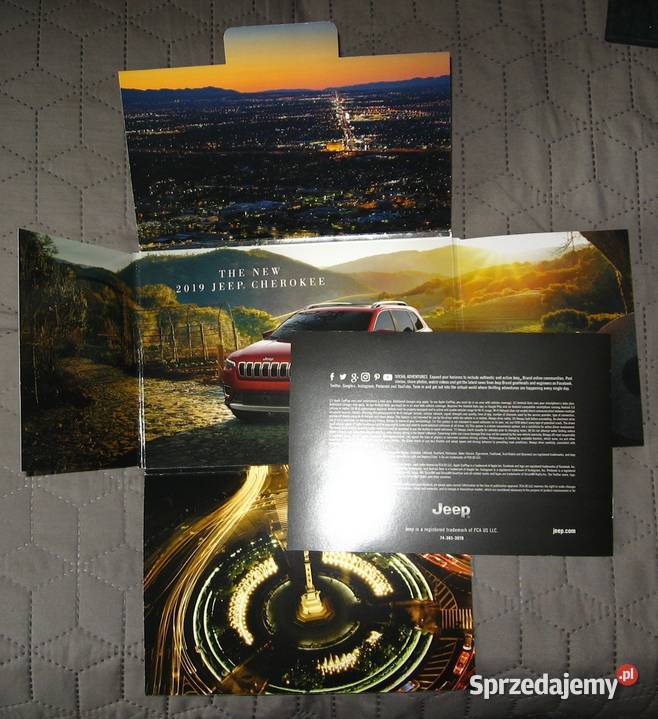 The 2019 JEEP Cherokee prospekt katalog Kępice