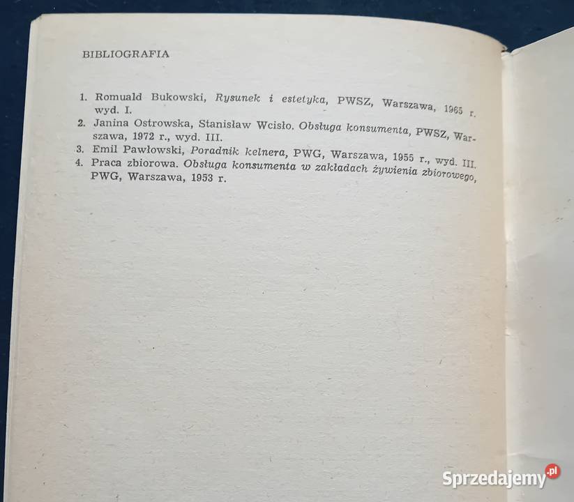 Krystyna Hebda Obsługa konsumenta małej Antykwariat wielkopolskie Koźminek