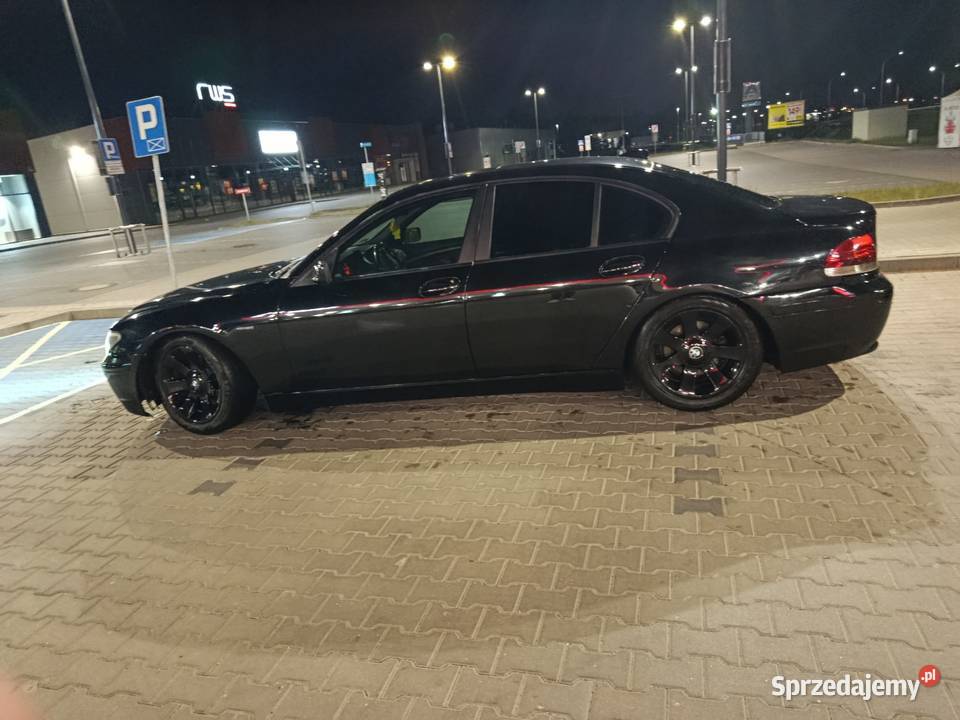 Sprzedam BMW 7 30d uszkodzona jezdzi Seria 7 Olsztyn sprzedam