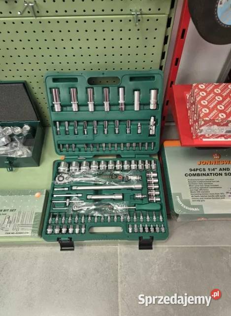 Jonnesway zestaw kluczy i nasadek 94 S04H52494S Produkcja Siedlce