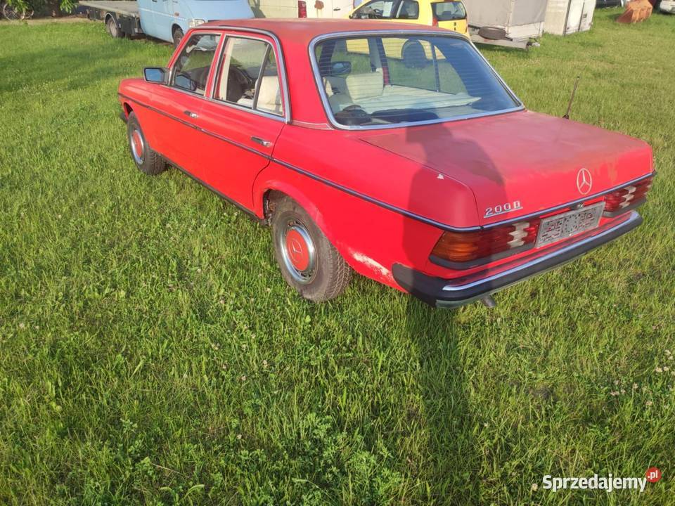 Mercedes W123 20D Beczka pali jeździ diesel mazowieckie Radom