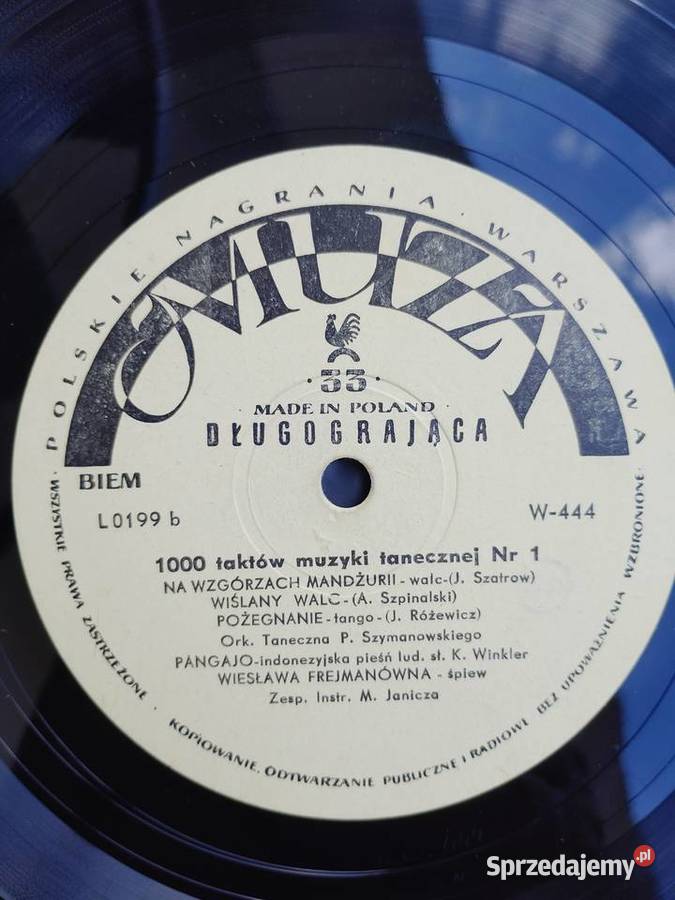 Płyta winylowa 25 1000 taktów muzyki tanecznej 1 wielkopolskie Wronki