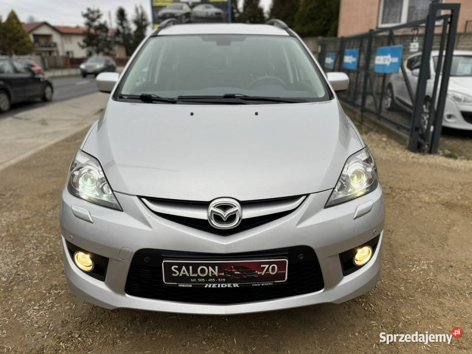 Mazda 5 20 1WŁ Elektryczne drzwi Xenon Skóry Częstochowa sprzedam