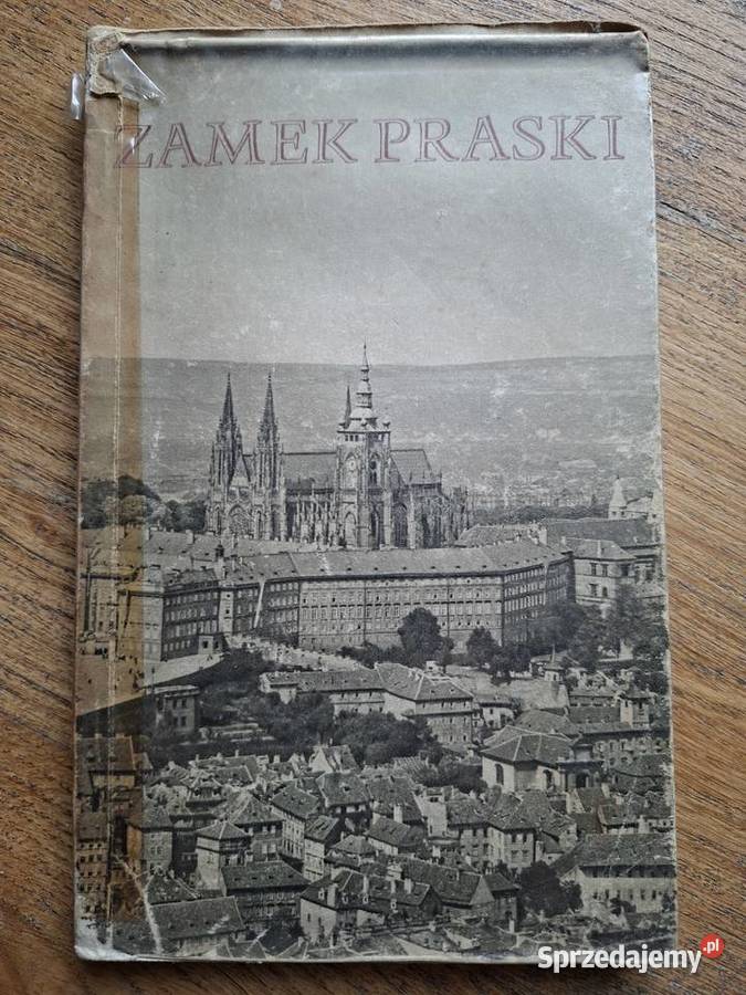 Zamek praski dr Franciszek Petas Rok wydania 1959 Mapy i przewodniki Kraków