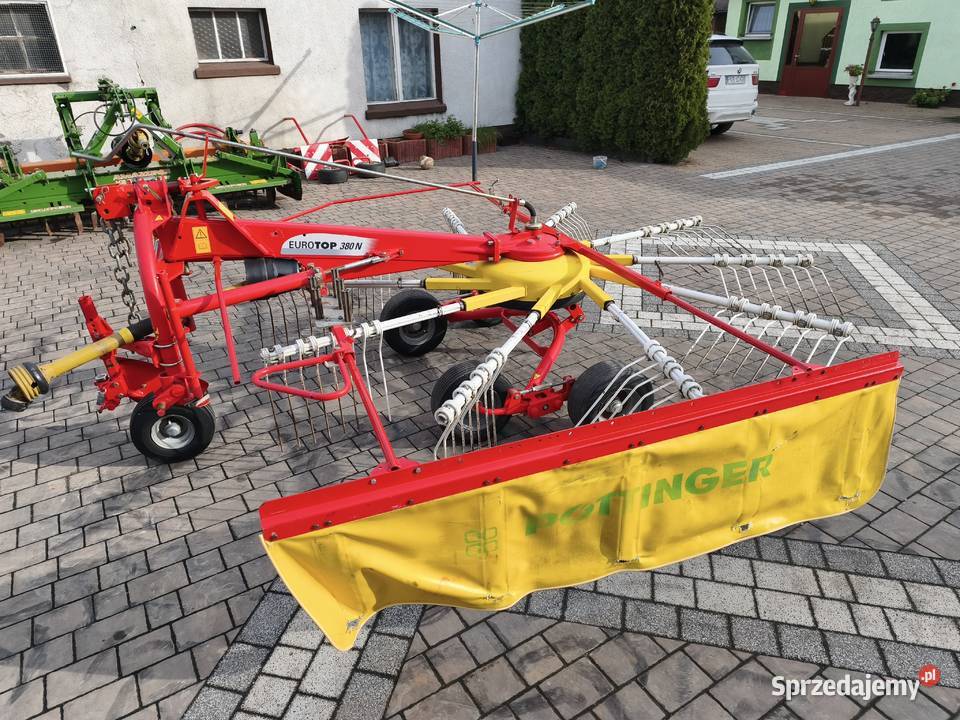 Zgrabiarka POTTINGER eurotop 380n tandem Rusko sprzedam